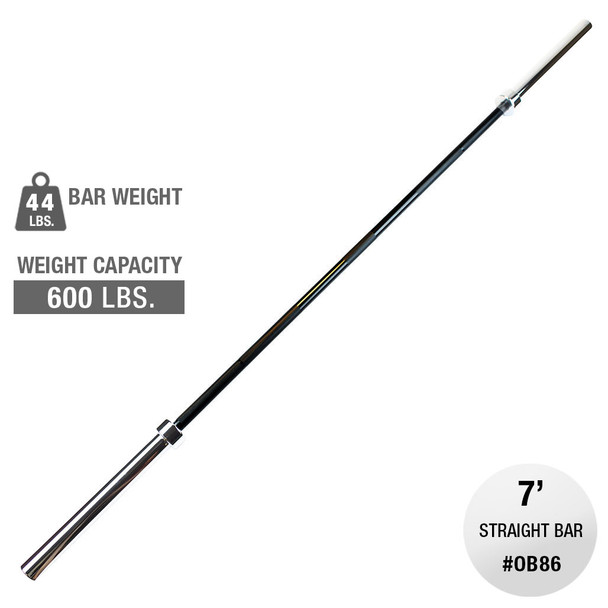 Olympic 7' Bar, Black