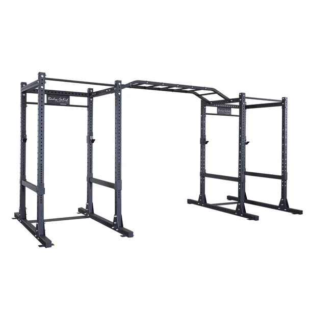 Pro ClubLine Double SPR1000 Power Racks with Monkey Bars