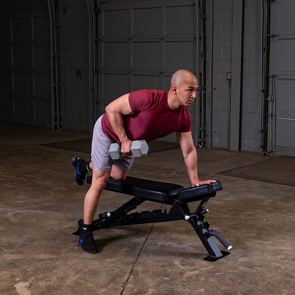 Pro ClubLine SFID325 Adjustable Bench by Body-Solid, Black SFID325B ...