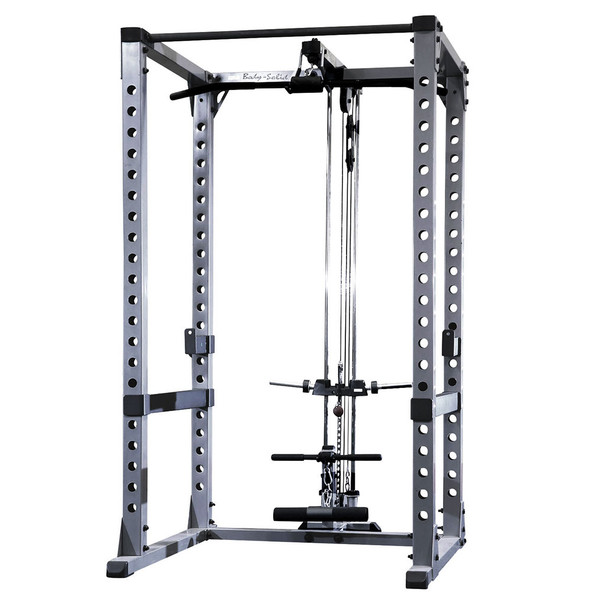 Body-Solid GPR378 Power Rack with GLA378 Lat Attachment