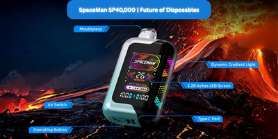 Is SpaceMan’s 40K Vape the Future of Disposables?