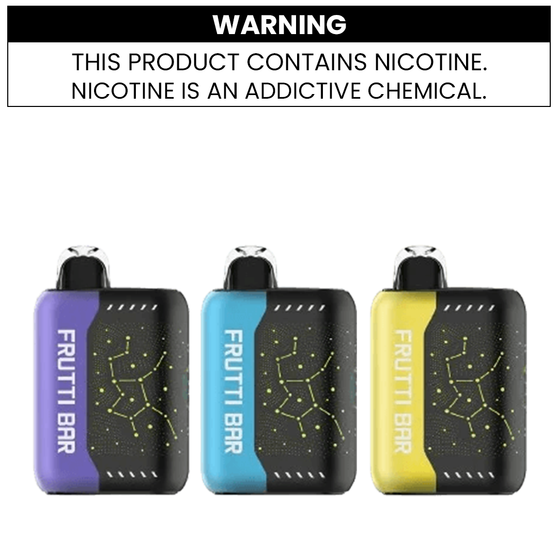 FRUTTI BAR FB25000 DISPOSABLE VAPE - 25000 PUFFS
