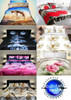 3D Duvet set King double Size 3PCS 80 Gsm