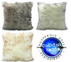 Thick Pile Shaggy faux fur cushions or covers 17"x17"