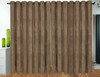 Curtains Eyelet Ring Top fully Lined Chenille Curtains TAUPE