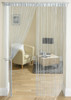 Decorative hanging foil braided curtain panel, ideal for parties, weddings, events and home décor. Size: 97 x 197cm.