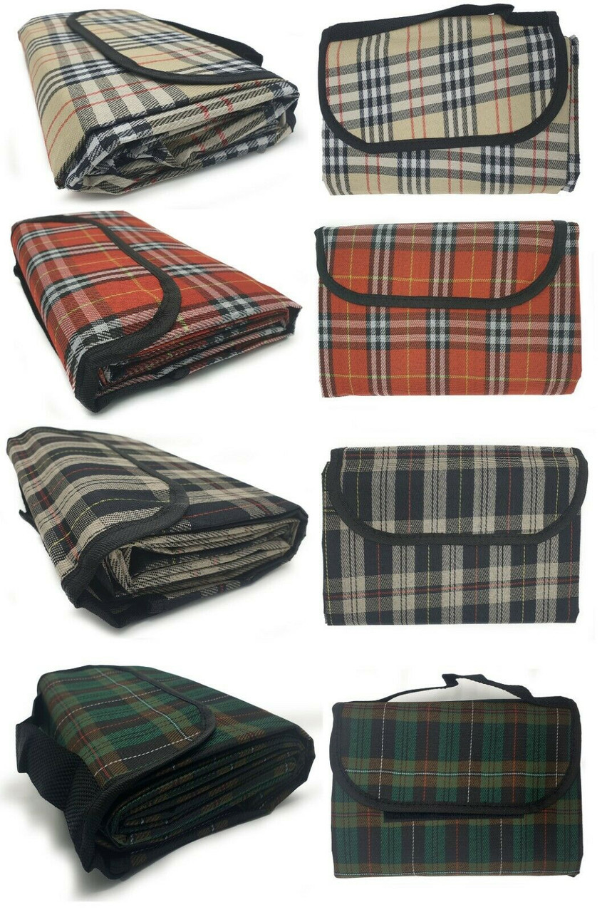 Picnic Mat Outdoor Moisture proof Mat 150x180cm checked