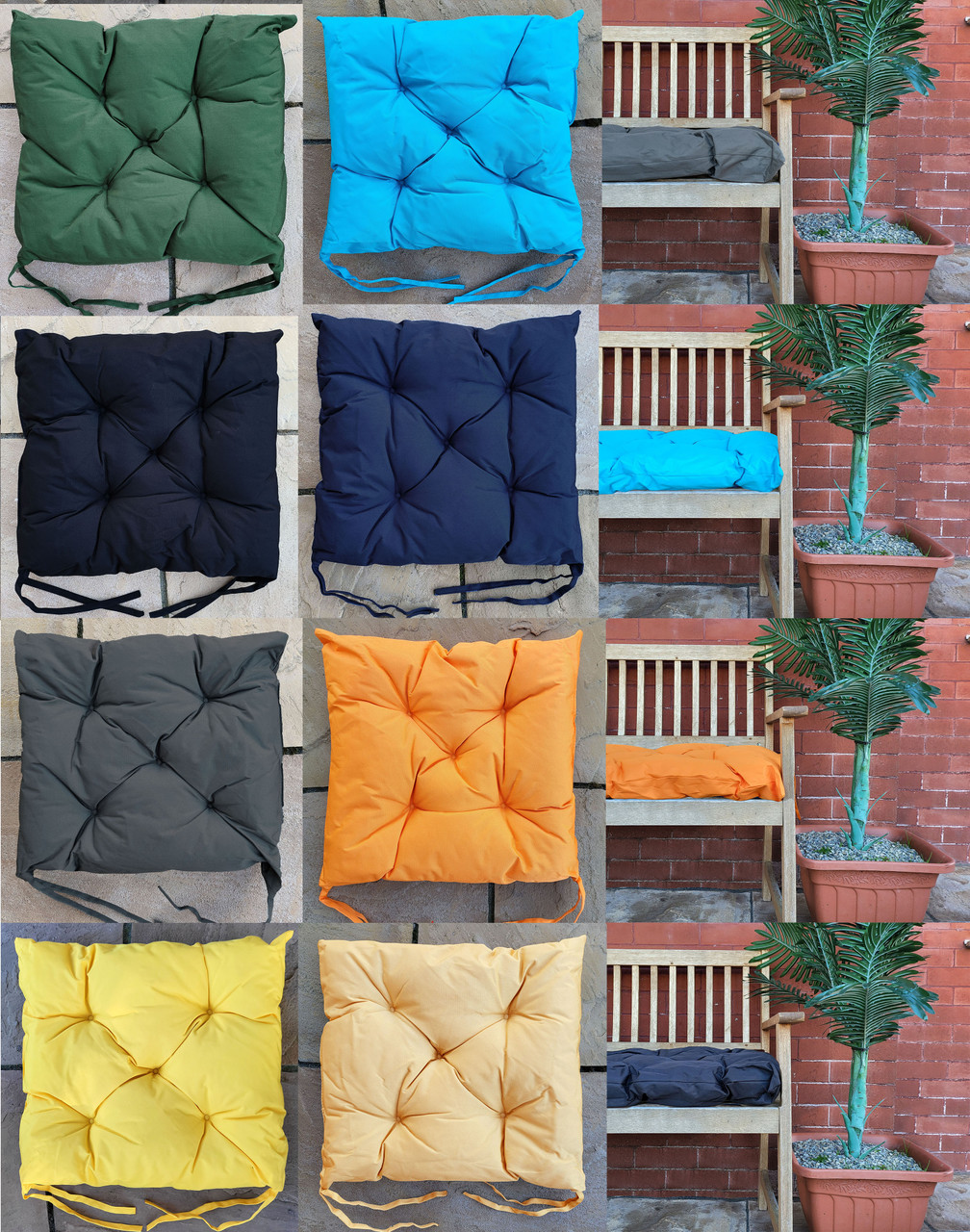 Waterproof lounge shop chair cushions