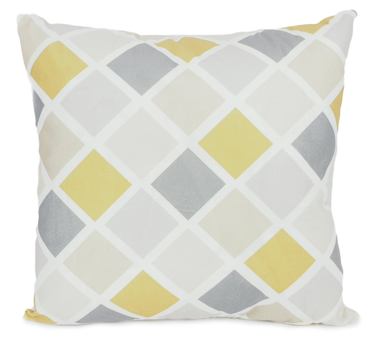 Large Cushion Cover or Cushions Mustard Yellow geometric DIAMOND