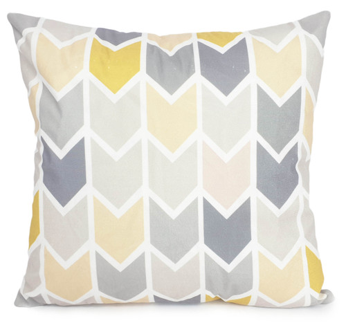 Large Cushion Cover or Cushions Mustard Yellow geometric ARROWS