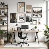 Upgrading Your Home Office with Customized Prints and Wall Art