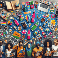 Creating Buzz: The Role of Custom Stickers in Promotions Creating Buzz: The Role of Custom Stickers in Promotions