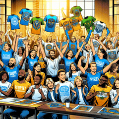 Elevate Your Team Spirit with Custom Team Shirts from Printbox London!