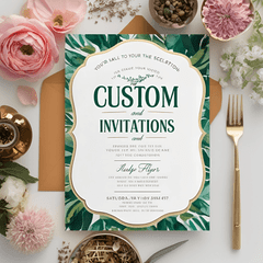 Host a Memorable Event with Custom Invitations and Flyers