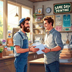 Same Day Printing: How It Saved Local Businesses
