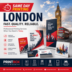 Same Day Printing London | Fast & Urgent Printing Services | Printbox London