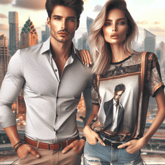 Shirt with tshirt: Discover Your Stylish Edge with Printbox London’s Shirt and T-shirt Combo!