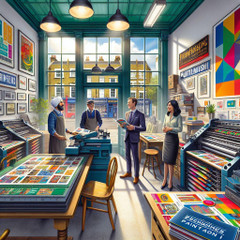 The Benefits of Working with Local Printers in London