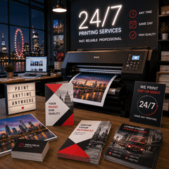 The Convenience of 24/7 Printing Services in London