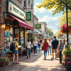 The Impact of Small Business Printing on Local Communities