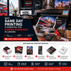 Why Same Day Printing Is Essential for Modern Businesses in London