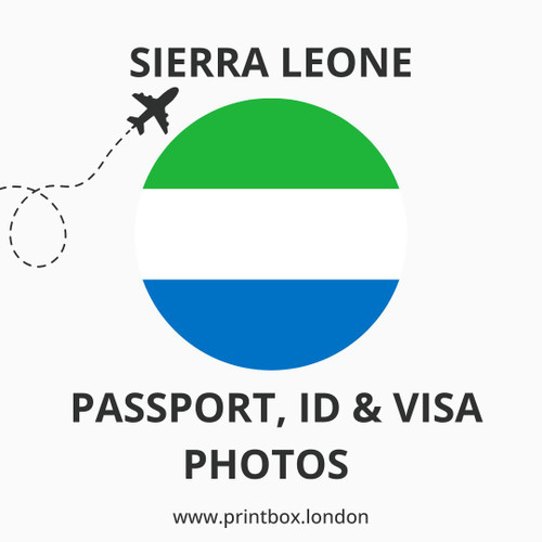  Sierra Leone Passport, Visa & ID Photos 