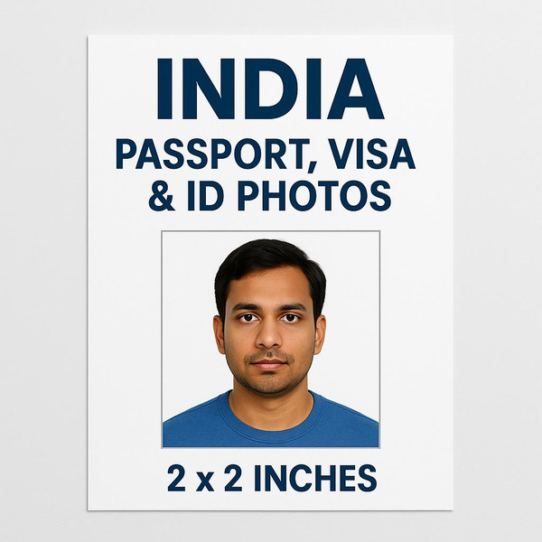  Indian Passport Photos, Visa and ID Photos 