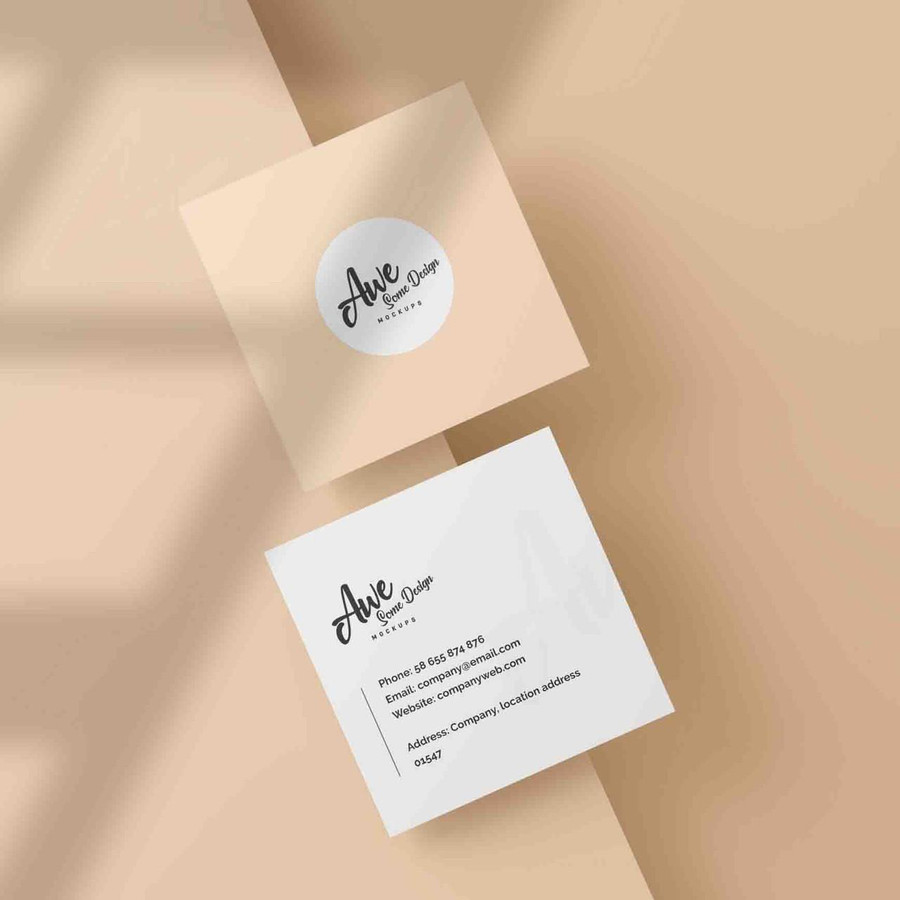  Square Business cards 