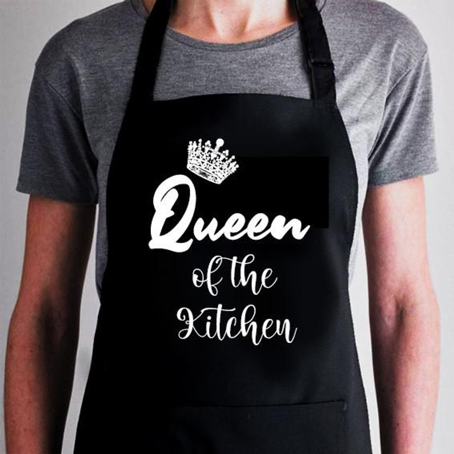  Apron - Valentine's day gift - Queen of the Kitchen 