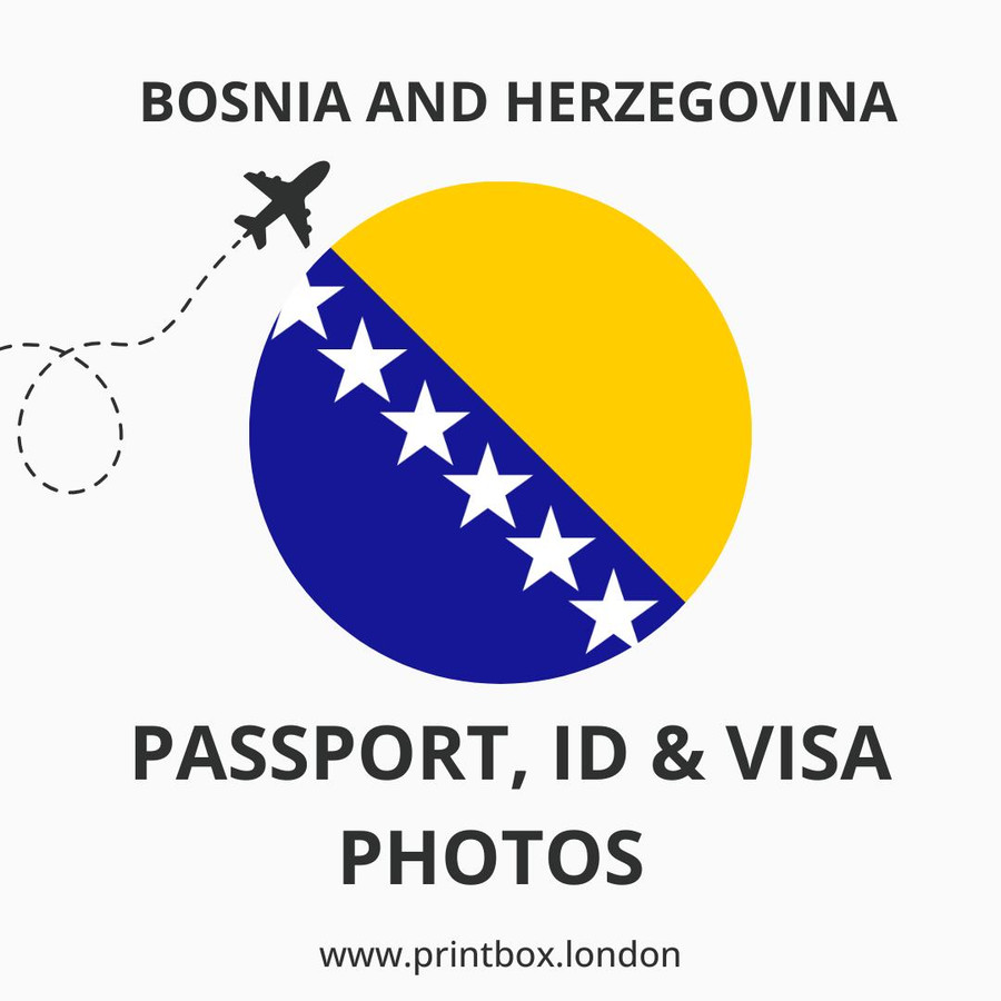  Bosnia and Herzegovina Passport, Visa & ID Photos 