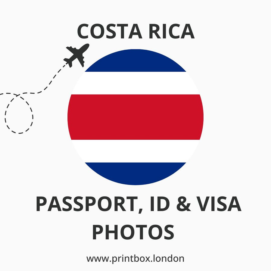  Costa Rica Passport, Visa & ID Photos 