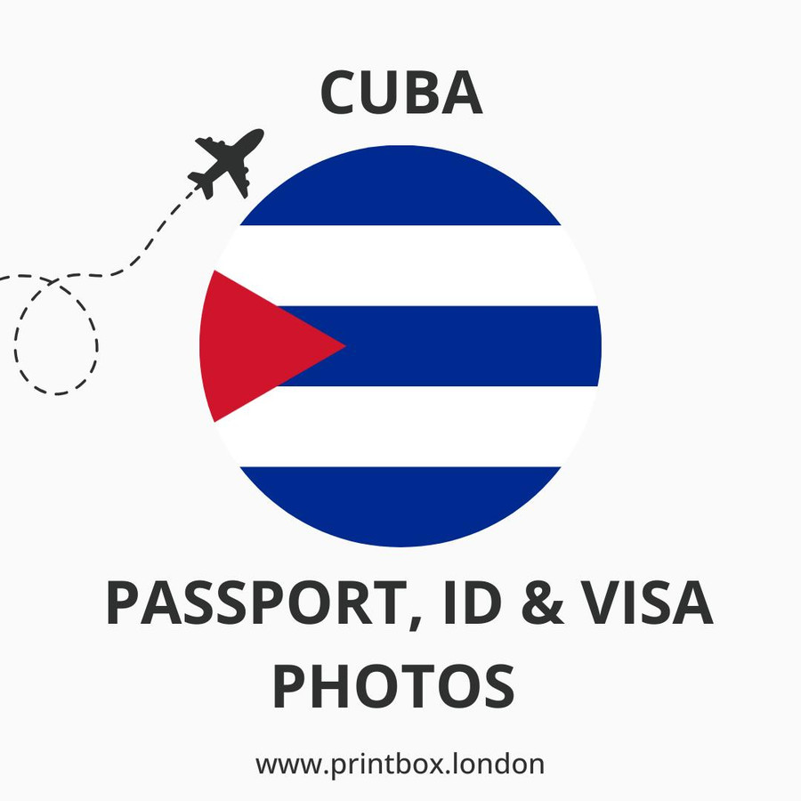  Cuba Passport, Visa & ID Photos 
