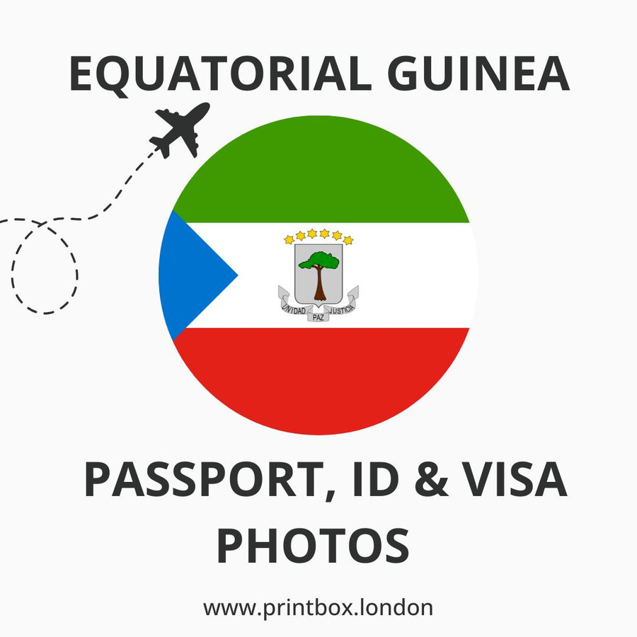  Equatorial Guinea Passport, Visa & ID Photos 