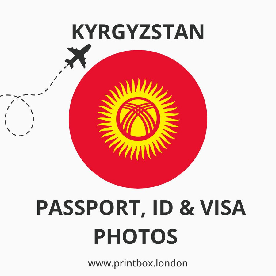  Kyrgyzstan Passport, Visa & ID Photos 
