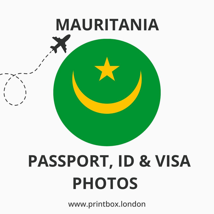  Mauritania Passport, Visa & ID Photos 