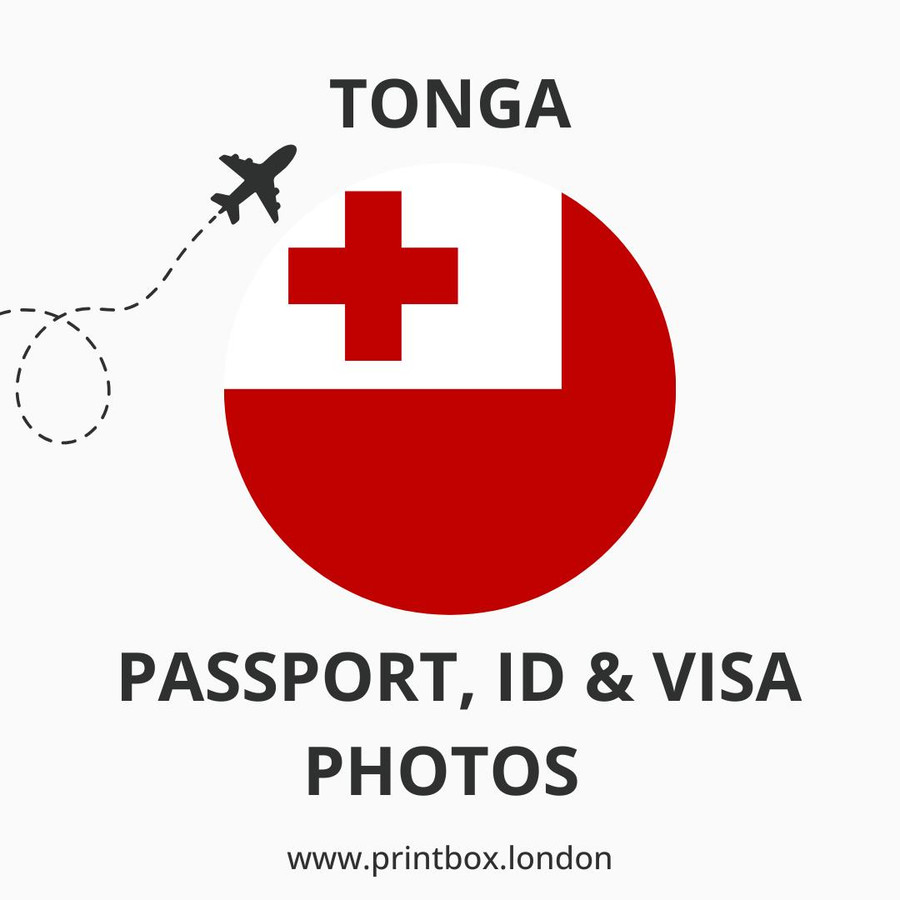  Tonga Passport, Visa & ID Photos 