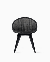 Joe dining chair black wood base