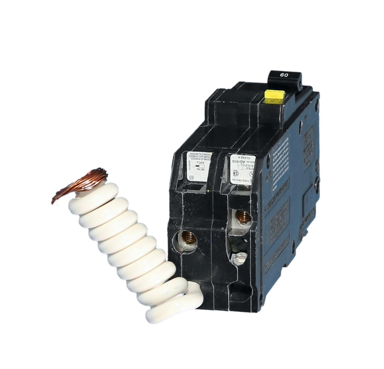 QO260GFI3W Plug-On Ground Fault GFI w/Pigtail