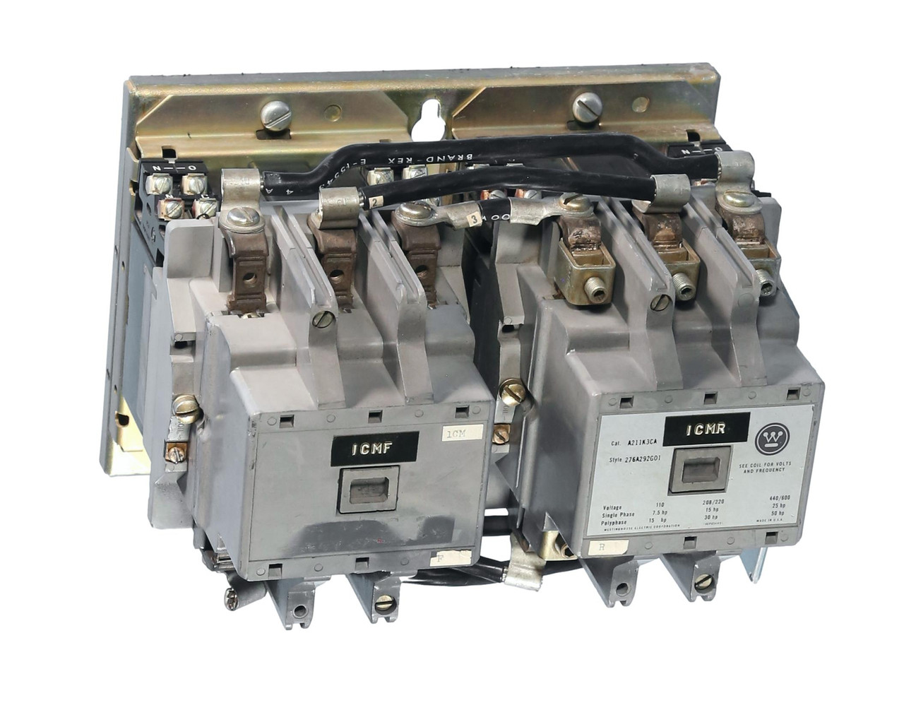 A211K3CA
Magnetic Reversing Contactor