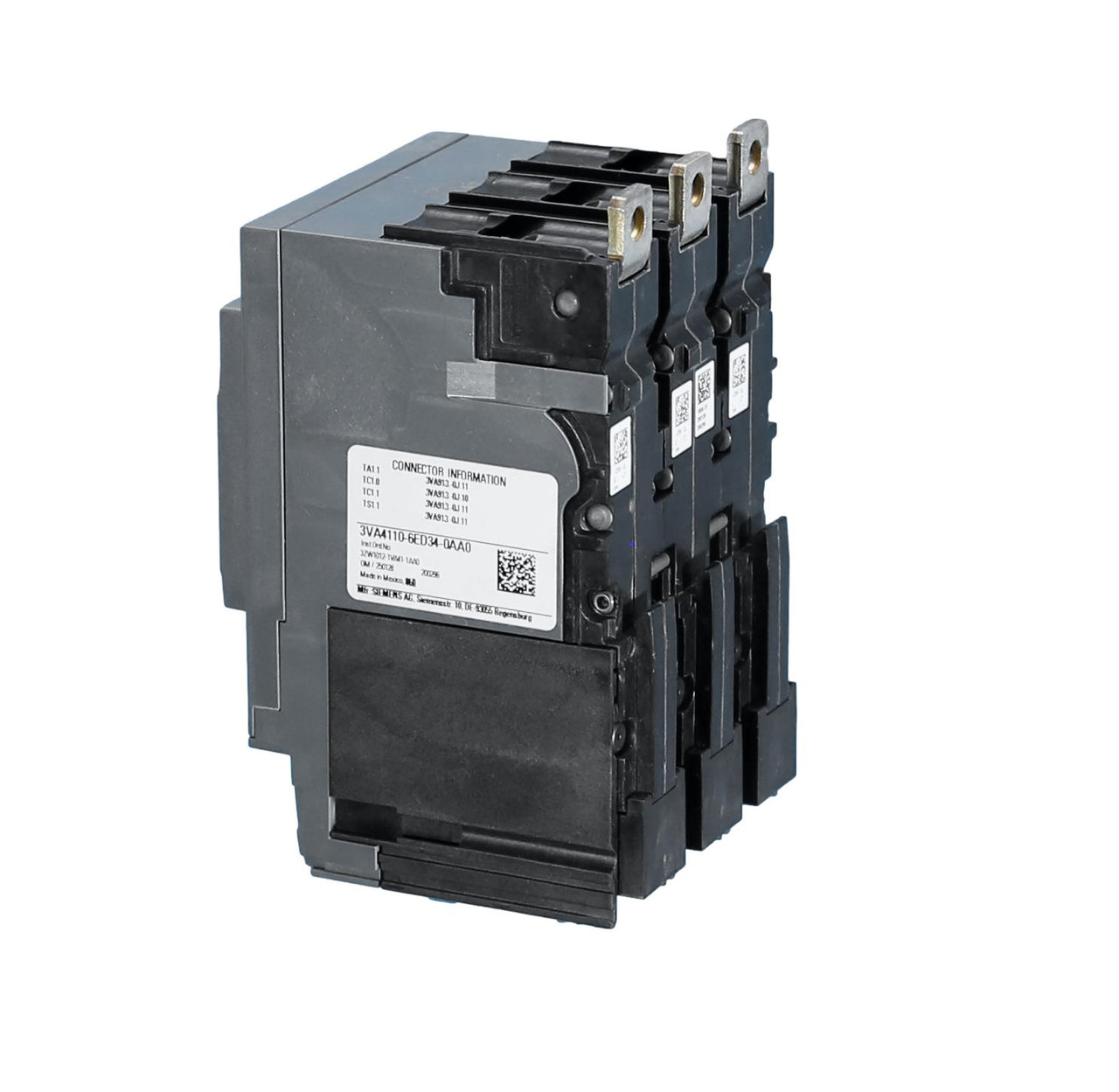 Siemens 100A 3 Pole 3VA4110-6ED34-0AA0 World Class Circuit Breaker