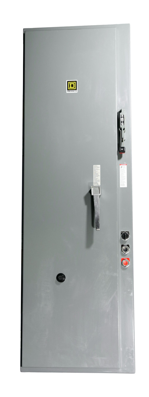 New Square D Size-5 Motor Controller w/Solid-State Overload Relay New Square D Size-5 Motor Controller w/Solid-State Overload Relay