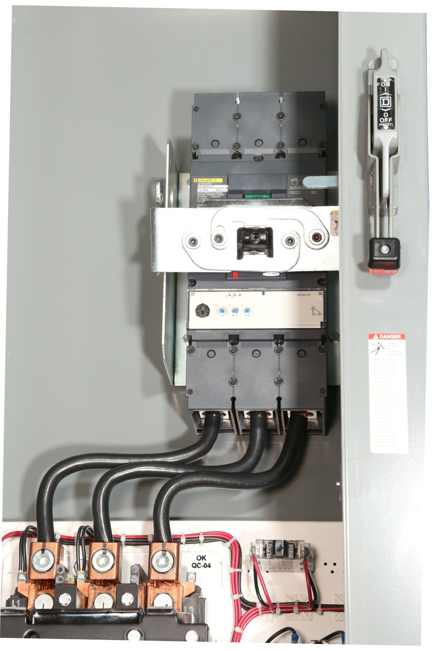 Enclosed AC Motor Combination Motor Starter w/Breaker
NEMA-1, 480V Coil