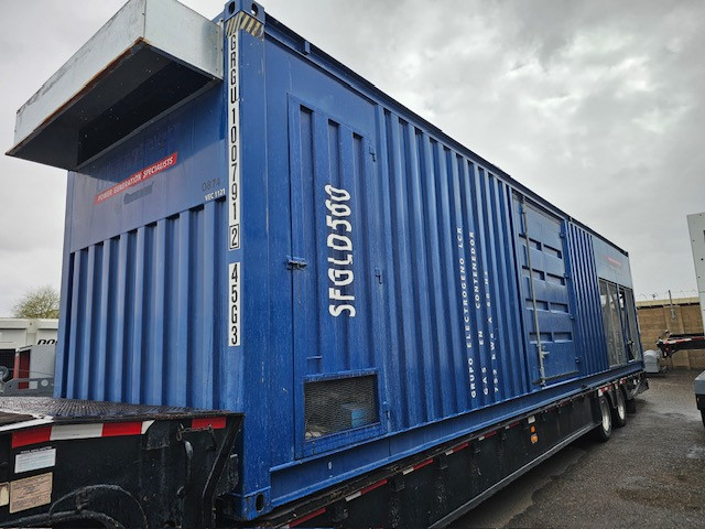 750kW Natural Gas Backup Generator Set
SFGLD560