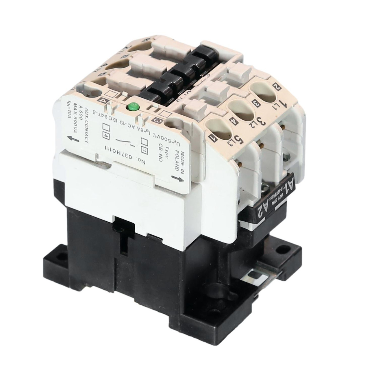Danfoss 40A Contactor
w/N.O. Aux. Contacts