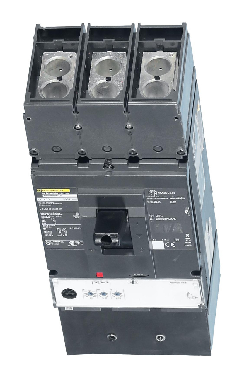パナソニック XAS3510LCB1『LGS9500＋LLD4000MLCB1』 LGL36400CU33X Power Pact Micrologic 100% Rated Circuit Breaker