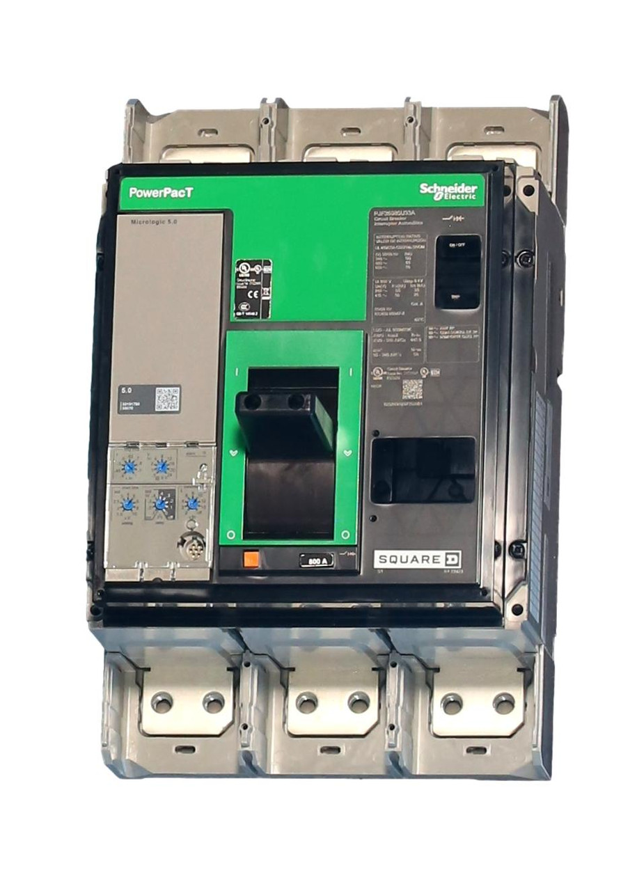 PJF36080U33A 800A PowerPact Square D Circuit Breaker - Breaker Outlet