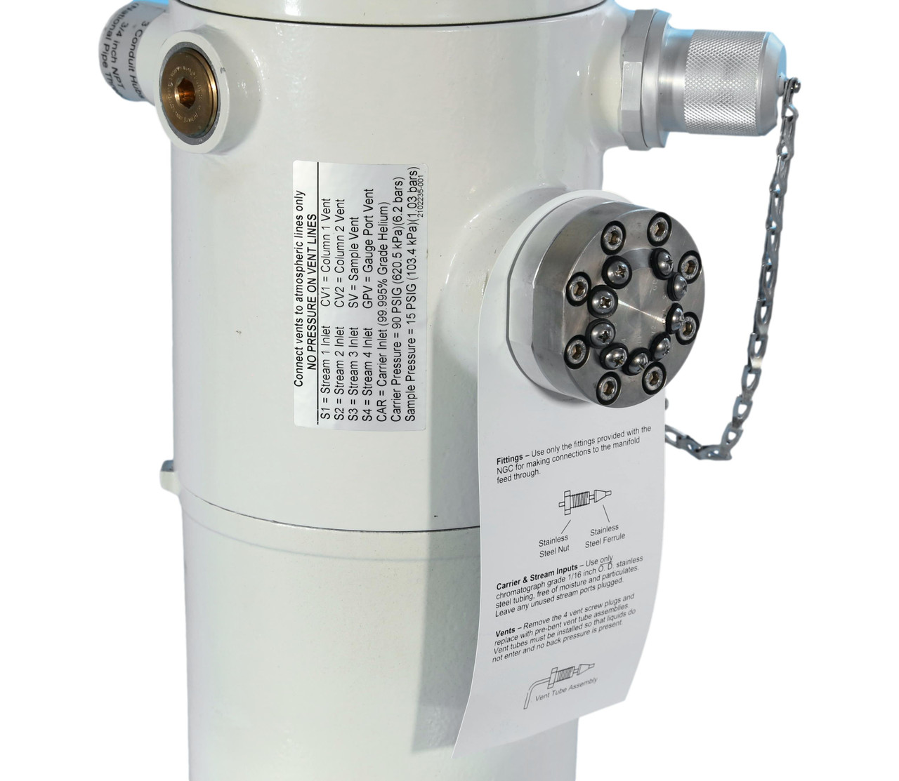 ABB NGC8206 Total Flow Natural Gas Chromatographs Breaker Outlet