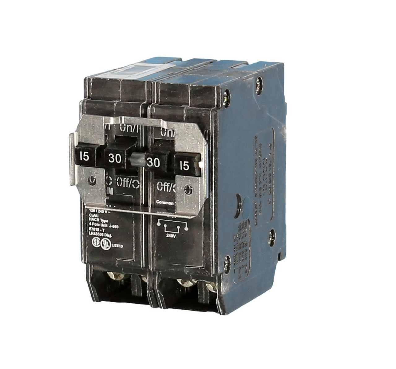 BQC215230 Quad
CTL plug-on circuit breaker