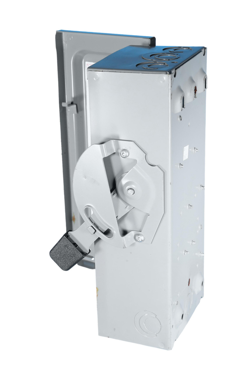D222N 60A Single Phase Fusible Safety Switch w/Neutral - Breaker