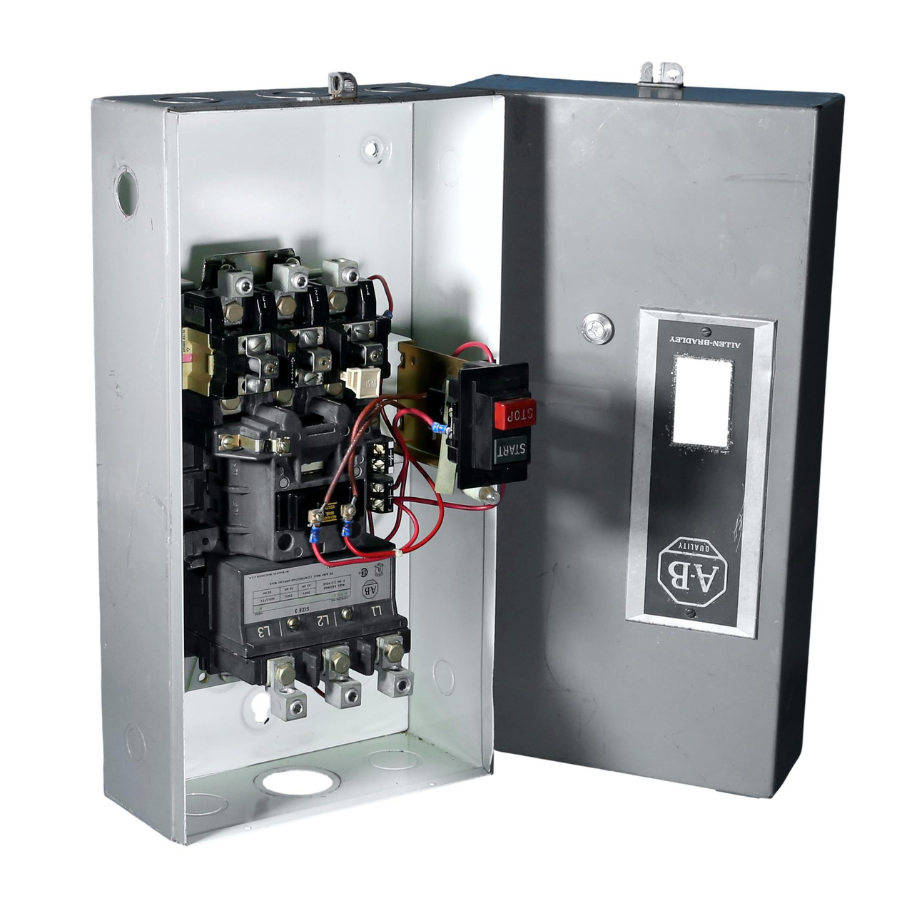 Used Size-3, 509 Size-3 Starter Indoor Enclosure unit, Allen-Bradley